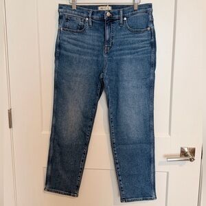 Madewell Stovepipe Denim Jeans - Size 10P